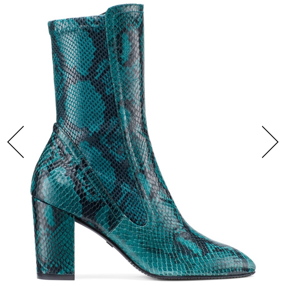 Stuart Weitzman Fifer 80 Emerald Boot - image 2
